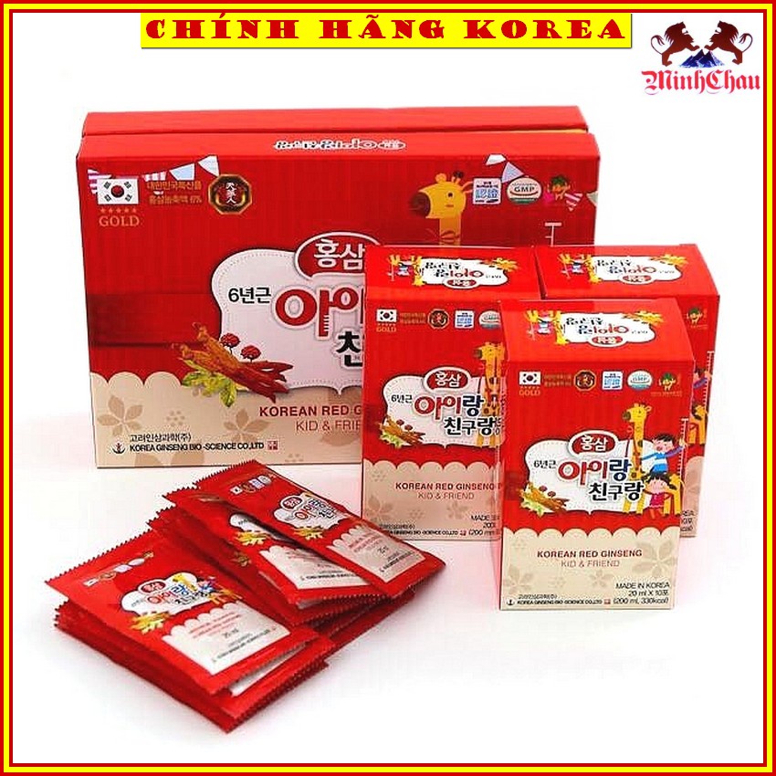 Nước Hồng Sâm Baby Bio 30 gói Hàn Quốc