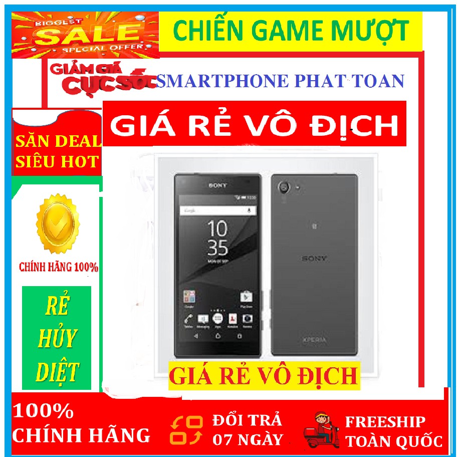 điện thoại Sony Xperia Z5 ram 3G/32G mới, Chơi game nặng mượt