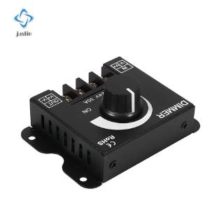 12V-12V 30A Metal LED Switch Dimmer Controller Manual Operation for Strip Light
