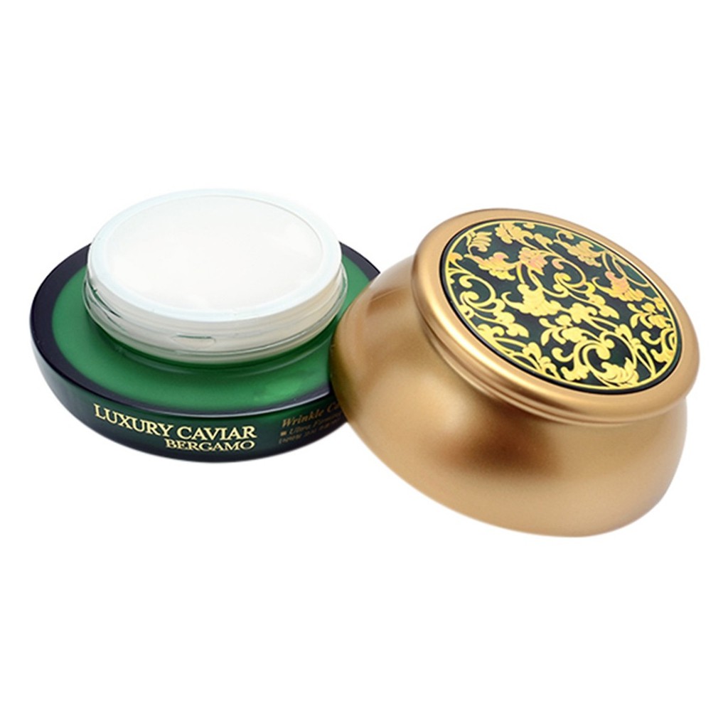 Kem Hỗ trợ mờ Nám Bergamo Luxury Caviar Wrinkle Care Cream