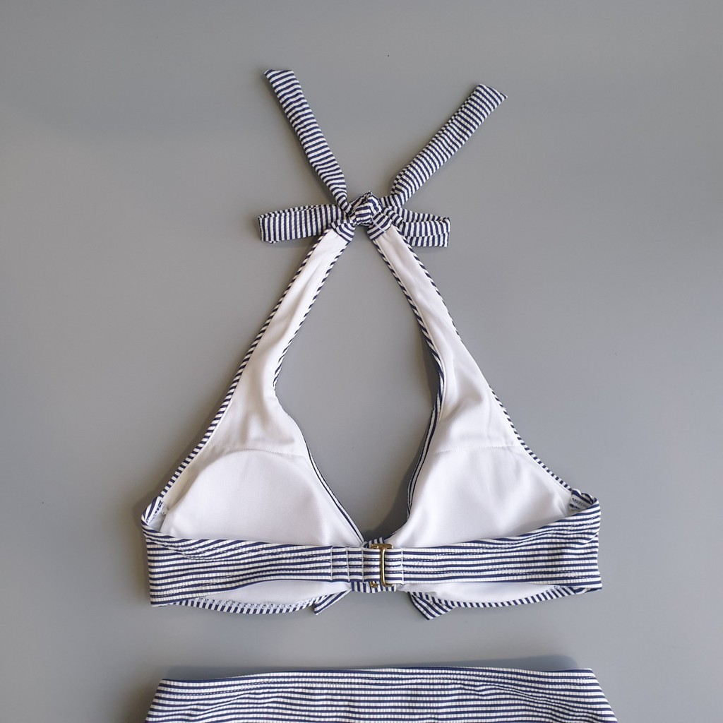 Bộ bơi hai mảnh sọc ngang Kona Sol xuất khẩu Mỹ