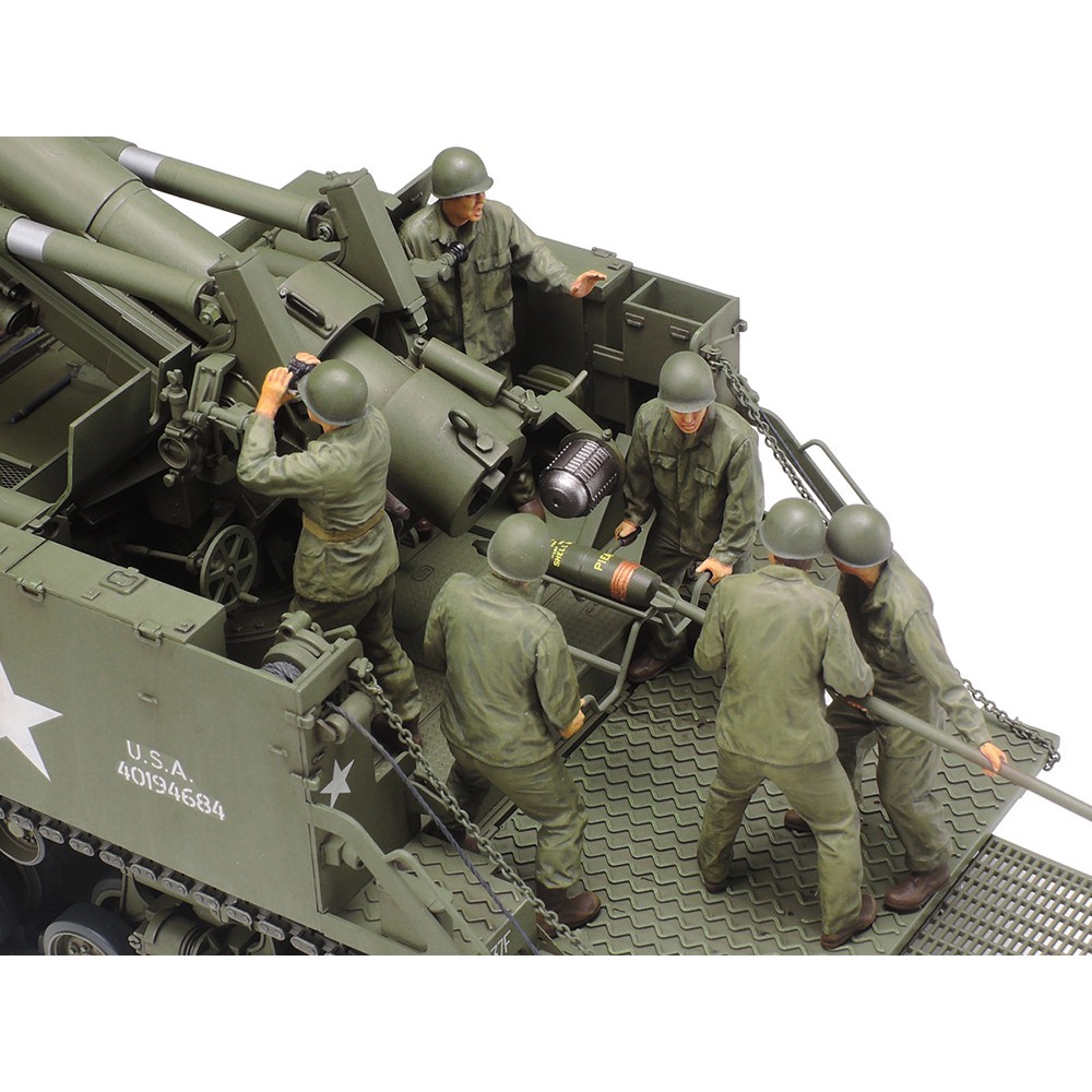35351 Mô hình xe tăng quân sự 1/35 SCALE U.S. SELF-PROPELLED 155mm GUN M40