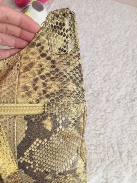 Túi da trăn thật 2hand