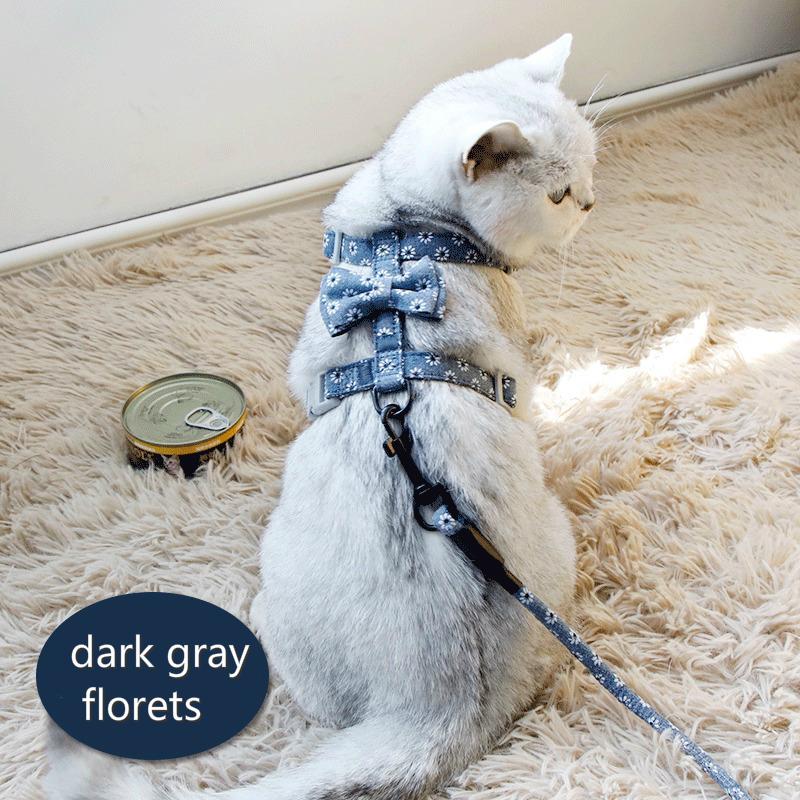 Dây Dắt Thú Cưng Đi Dạo Họa Tiết Dễ Thương Phong Cách Nhật Bản