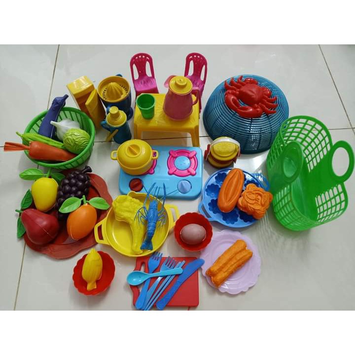 Đồ Chơi Cân Kí Nhựa Chợ Lớn Đảm Bảo Sạch Sẽ AN Toàn Cho bé dễ dàng vệ sinh sau khi chơi 1kg