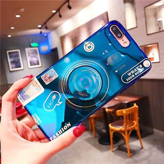 Ốp lưng camera phong cách Retro cho iPhone 6 6S 7 8 Plus X