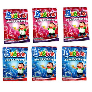 Duc98 FHDT Gói 10ml dung dịch để pha với nước dùng cho đồ chơi thổi bong bóng 50 MHB12