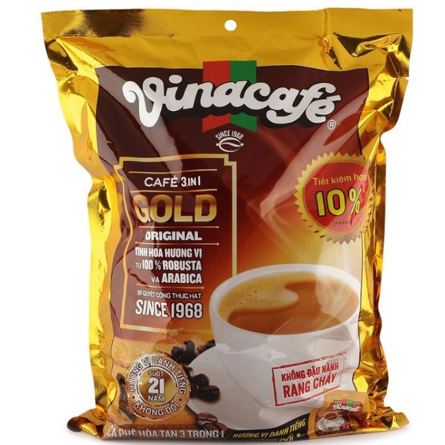 Cà Phê Sữa Hoà Tan Vinacafe' 3 Trong 1 Bịch 24 gói x 20g, thơm ngon