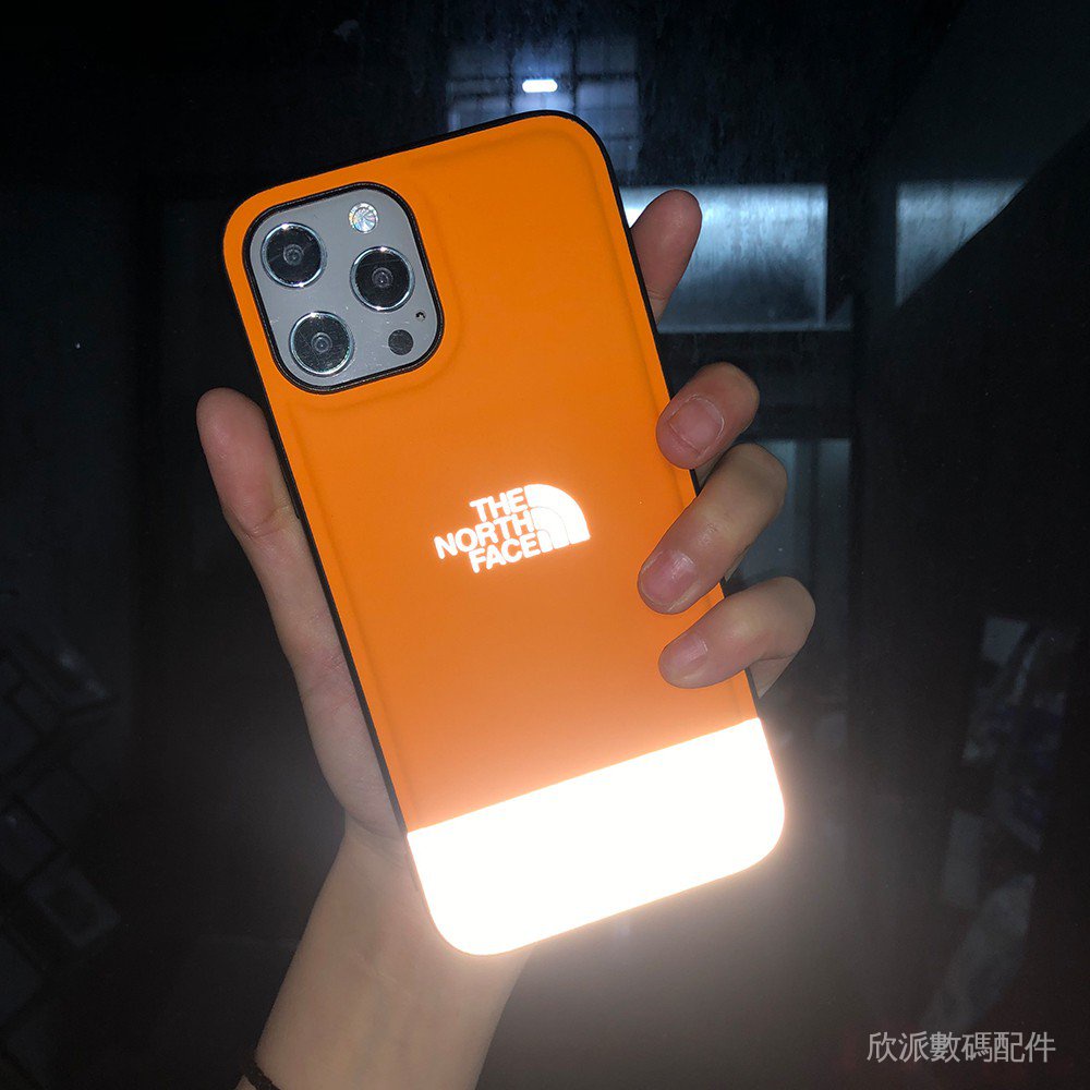 The North Face Ốp ĐiệN ThoạI 3M MàU Dạ Quang Cho X / XSMAX XR 11 12PRO