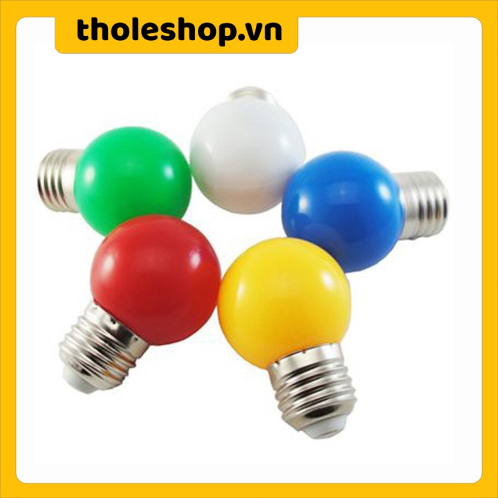 Thiết bị chiếu sáng  ✳️ Bóng đèn led tròn G45 nhiều màu, chống nước, tiết kiệm điện 9134