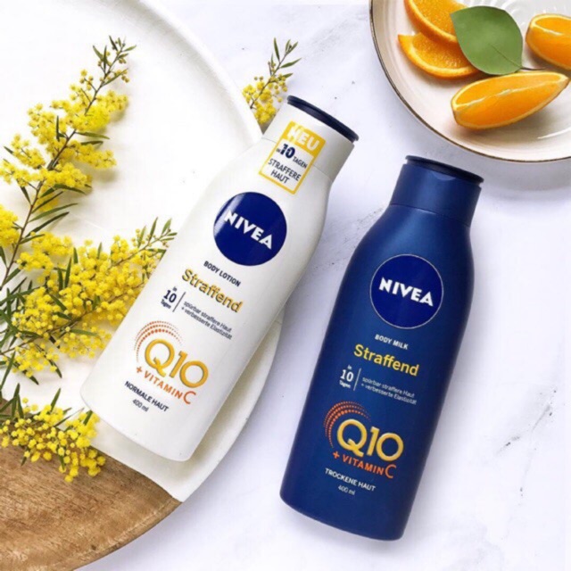 KEM DƯỠNG NIVEA Q10 BODYLOTION VITAMIN C TRẮNG DA TOÀN THÂN