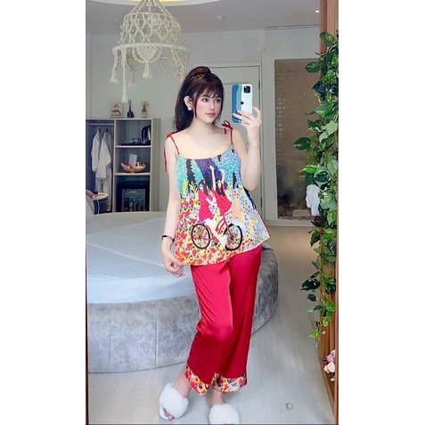 ❤️FREE SHIP❤️ Bộ 2 dây lụa latin hàng thiết kế siêu đẹp mềm mịn mát lạnh