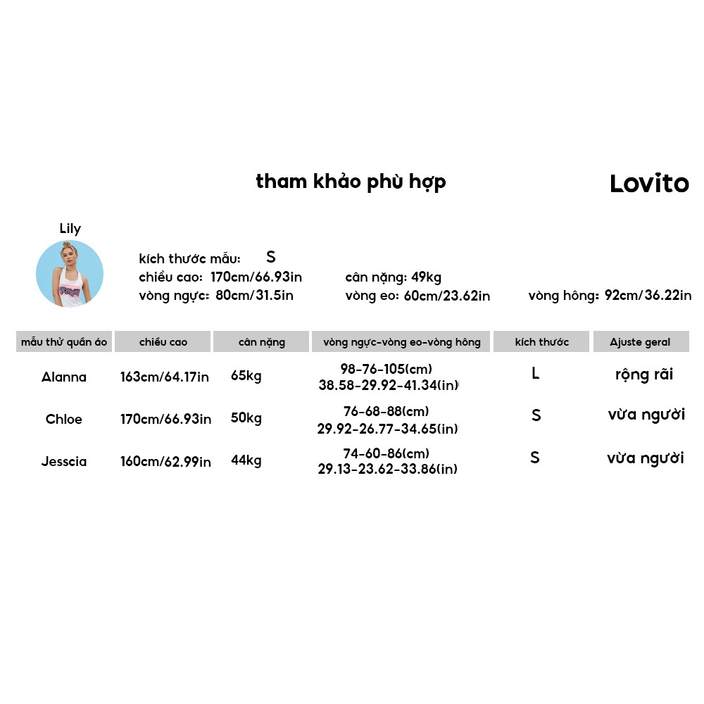 Áo kiểu Lovito kẻ sọc kiểu dáng đơn giản L06161 (màu xanh dương) | BigBuy360 - bigbuy360.vn