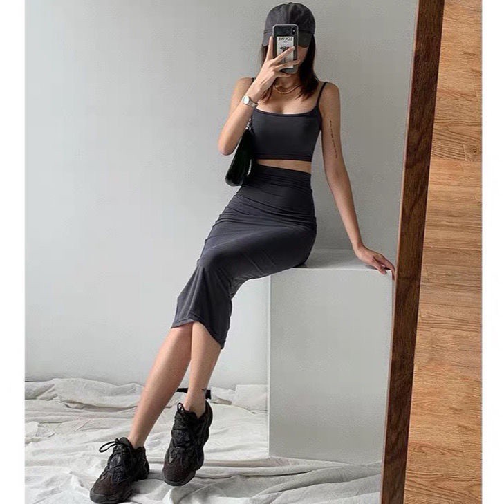 Đầm Hai Dây Dáng Ôm Phong Cách Âu Mỹ Thời Trang Mùa Hè Mới (6Month21Day) | BigBuy360 - bigbuy360.vn