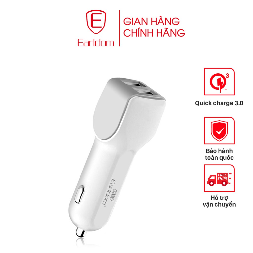 Tẩu sạc ô tô  Earldom ES-126 chính hãng