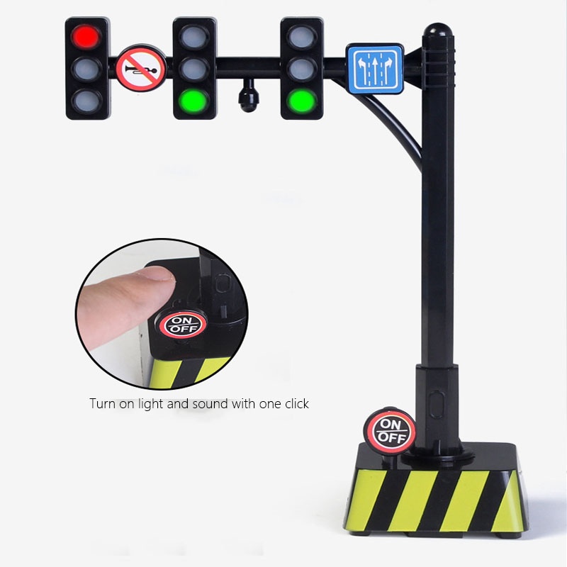 Đồ Chơi Mô Hình Đèn Giao Thông 19 Món Giáo Dục Sớm Cho Bé