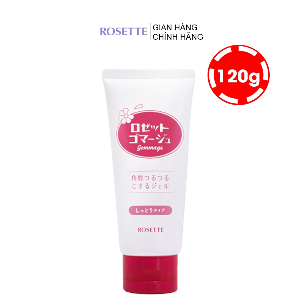 Tẩy Tế Bào Chết Dành Cho Da Khô Rosette Gommage Moist 120g