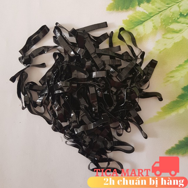 Thun cột tóc màu đen dày 4mm bền, chắc gấp 2 lần gói 20 gr, 50gr, 100gr