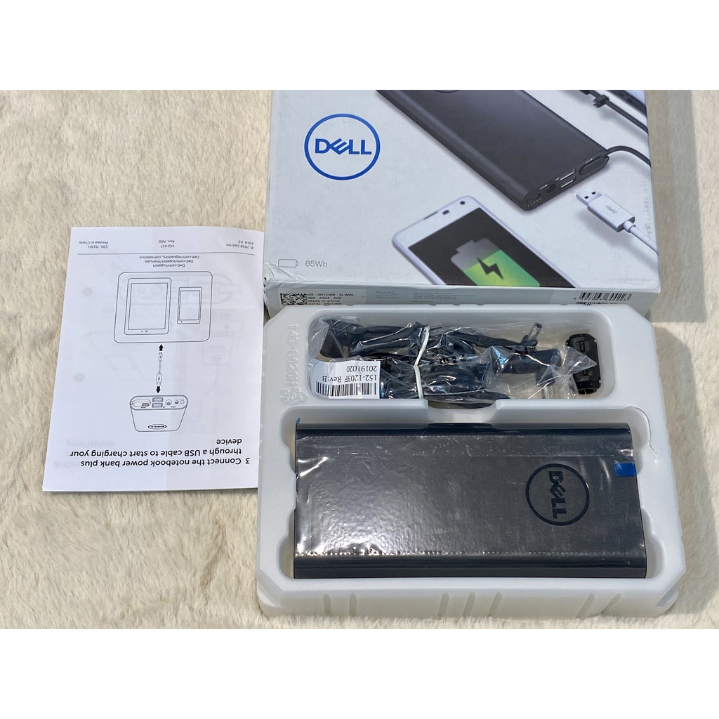 Pin sạc dự phòng Laptop Dell model PW7015L 65W dung lượng 18000mAh