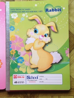 Vở 5 oly hồng hà chống loá Rabit