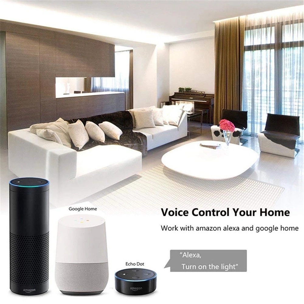 Công tắc điều khiển thông minh DIESE không dây Wifi 433Mhz RF 86 gắn tường chuyên dụng cho đèn LED