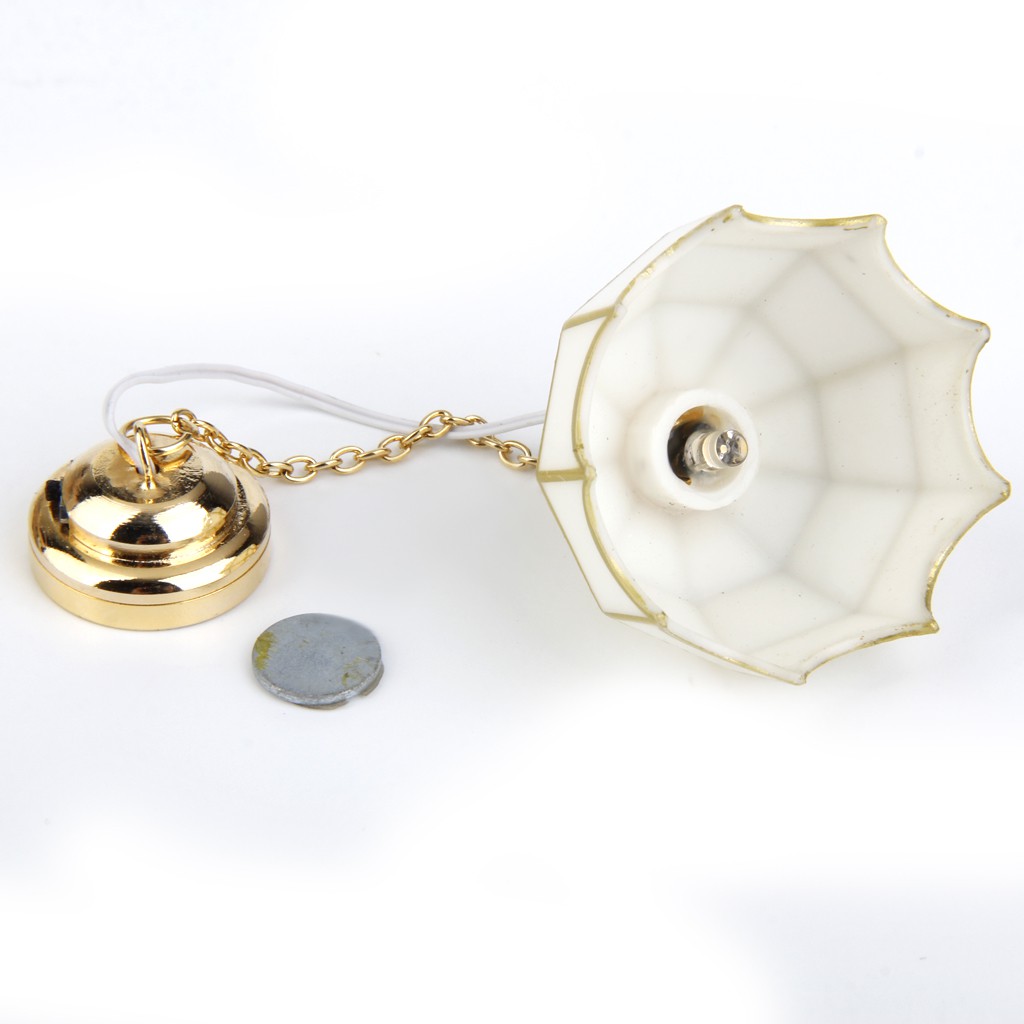 Đèn trần mini đồ chơi tỉ lệ 1:12 dành cho trang trí nhà búp bê