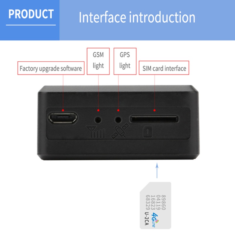 Thiết Bị Định Vị GPS TK306 16PIN Mini Chống Trộm Giọng Nói Tiện Dụng Cho Xe Hơi