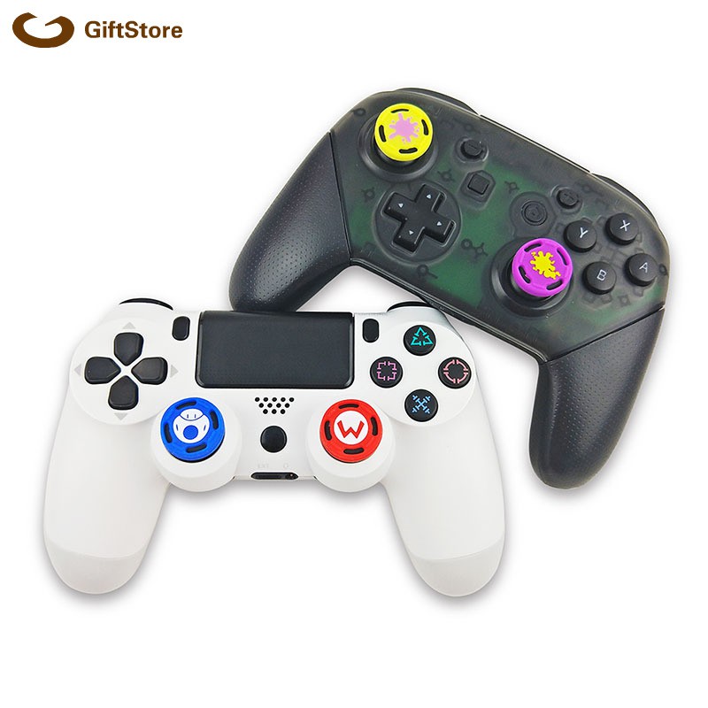 Set 8 Nút Silicon Bảo Vệ Cần Điều Khiển Cho Switch Pro Ps3 Ps4 Xbox 360 One G S