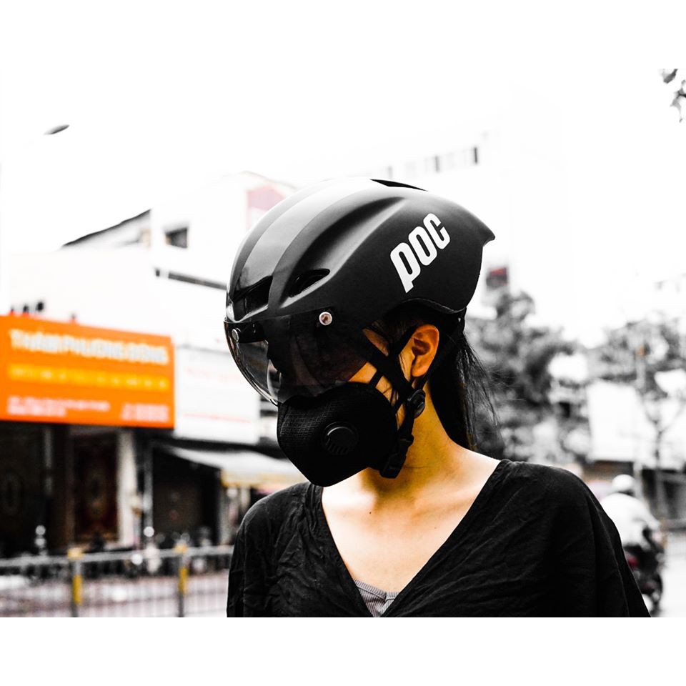 Mặt nạ  POC CHÍNH HÃNG Chống Khói Bụi PM 2.5.Có Van Thở Van Đôi cao cấp ( BẢO HÀNH 2 NĂM) | BigBuy360 - bigbuy360.vn