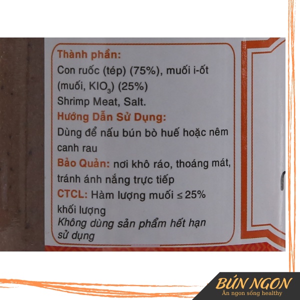 Mắm Ruốc Huế Sông Hương Lọ 430G - Nấu Bún Bò Huế, Thịt Kho, Cơm Chiên-  Đồ Chấm Hoa Quả, Thịt Luộc - Đặc Sản Xứ Huế