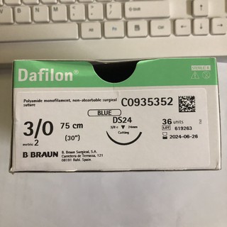 Chỉ khâu phẫu thuật Dafilon 3/0