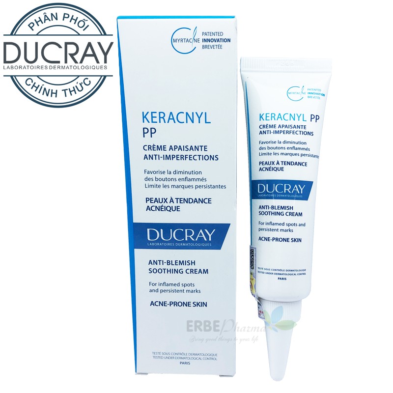 Kem Ducray Keracnyl PP Anti-Blemish Soothing Care