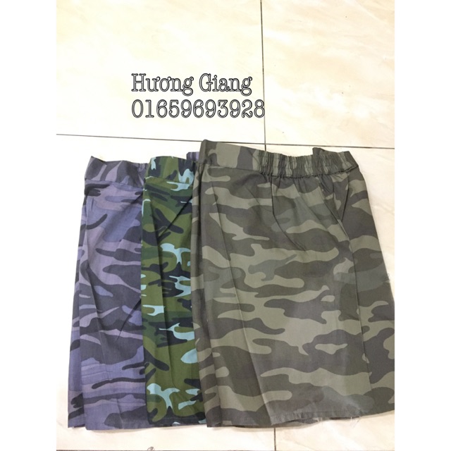 Quần đùi rằn ri 3 cạp