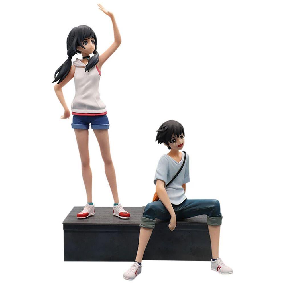 Lanfy Đồ Chơi Mô Hình Cặp Đôi Cosplay Morishima Hodaka Bằng PVC
