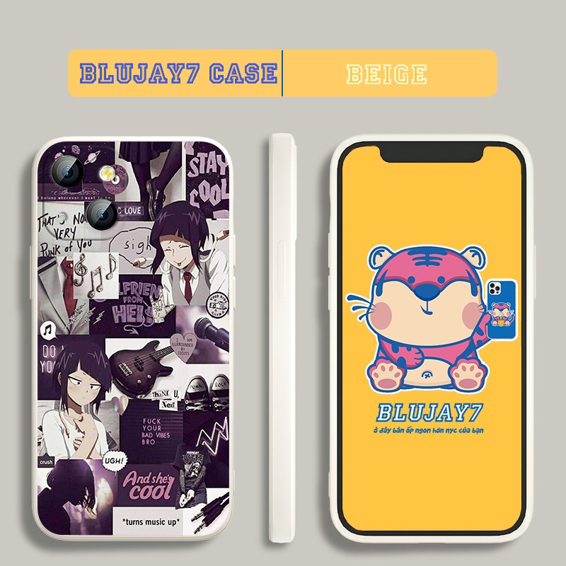 Ốp lưng purple anime aesthetic cho iPhone 13ProMax iPhone 11 X XsMax Xr iPhone 7 8Plus  BLUJNRT00023