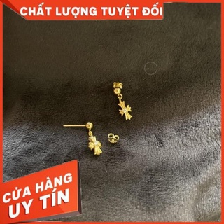 Khuyên Ttai Unisex Chrome Heart vàng 22k fullbox.