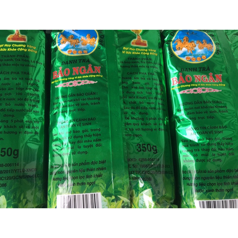 New 350g Trà sâm dứa Bảo Ngân chuyên sỉ Date mới