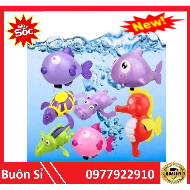 Thú thả bồn tắm cho bé _ Thú bơi trong nước