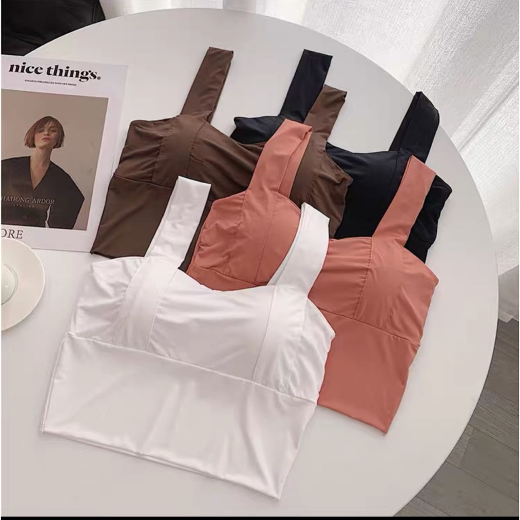 Áo Croptop Nữ 💘 FreeShip 💘 Áo Tập Yoga Áo Bra Dễ Thương -A123