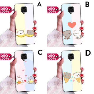 ỐP LƯNG XIAOMI MI REDMI NOTE 9S – 9PRO – 9PROMAX HÌNH NỀN COUPLE HAI BÉ MÈO CON XINH XẮN