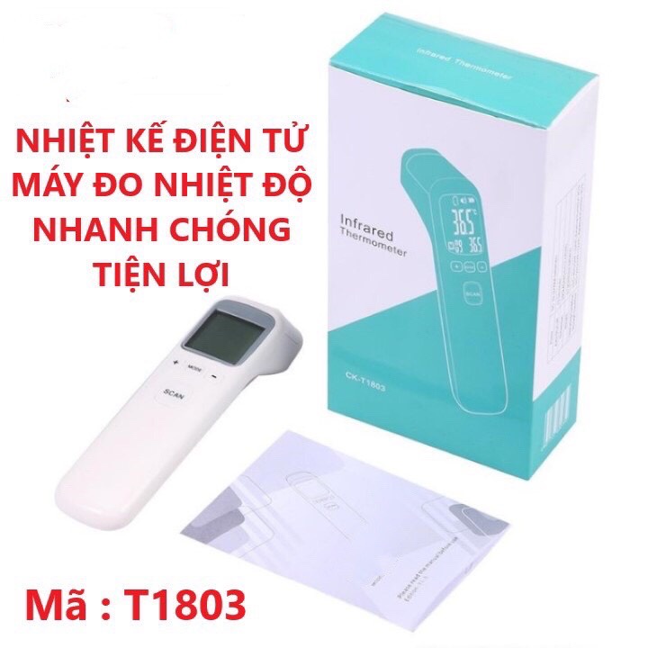 NHIỆT KẾ điện tử hồng ngoại INFRARE CK-T1803 - CK 1502 Đo nhiệt độ cơ thể, nhiệt độ sữa, thực phẩm