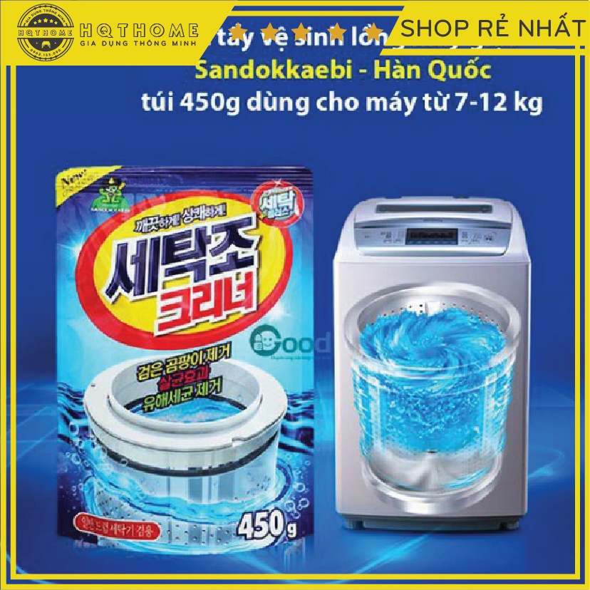 [Hot] Bột Tẩy Vệ Sinh Lồng Giặt