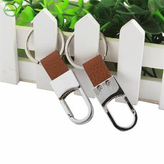 Móc Khóa Dây Da Đơn Giản Cho Nam