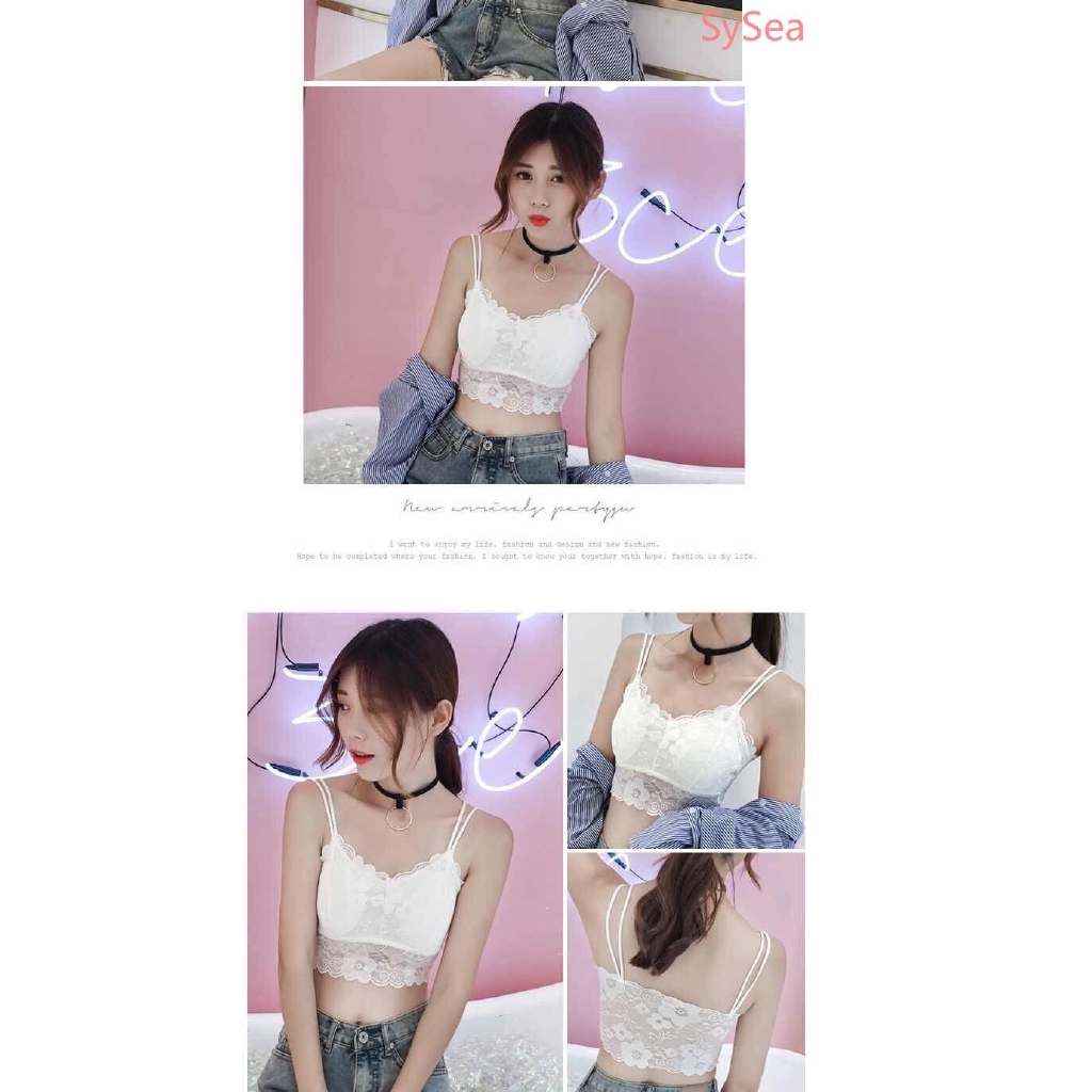 Áo Ngực Ống Phối Ren Gợi Cảm Dành Cho Nữ