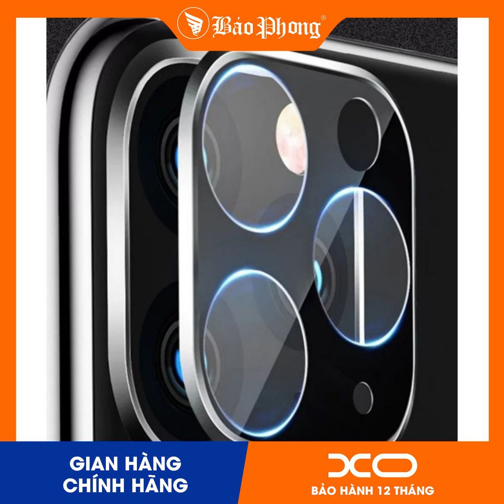 Kính bảo vệ Camera XO FD12 cho ip 11 11 pro max đen/trắng/vàng/xanh