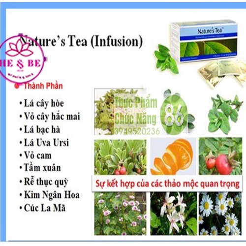 Trà Thải Độc Ruột Nature's Tea làm sạch đường tiêu hóa của bạn