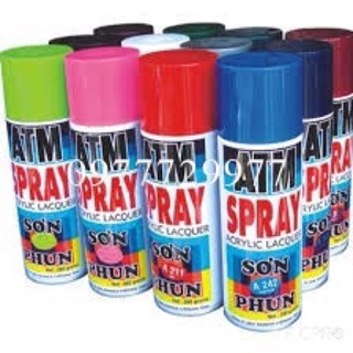 [RẺ VÔ ĐỊCH] Sơn xịt ATM Spray Đủ Màu xiêu chất lượng xiêu rẻ