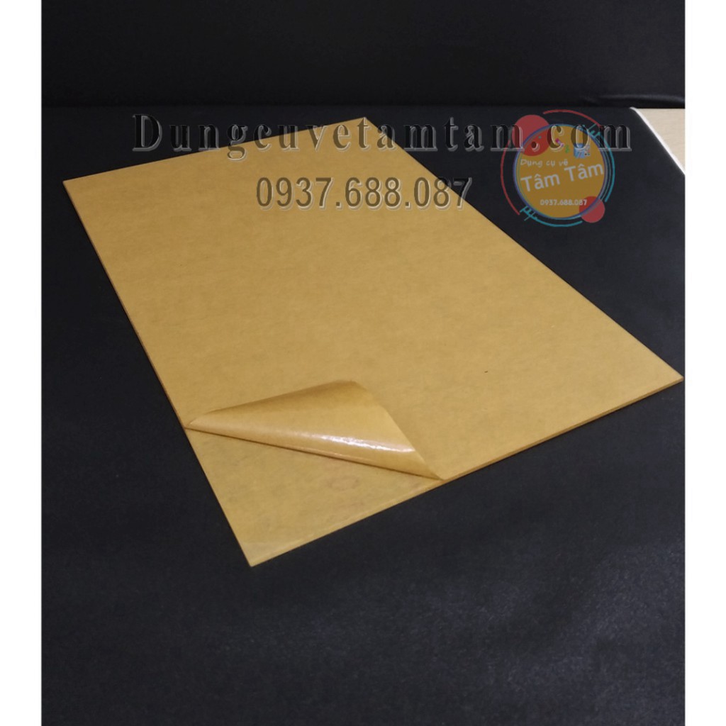 [ TÂM TÂM ]-Mica Trong dày 1.3mm, 2mm khổ 20x30cm A4, 30x40cm A3 -Mô Hình