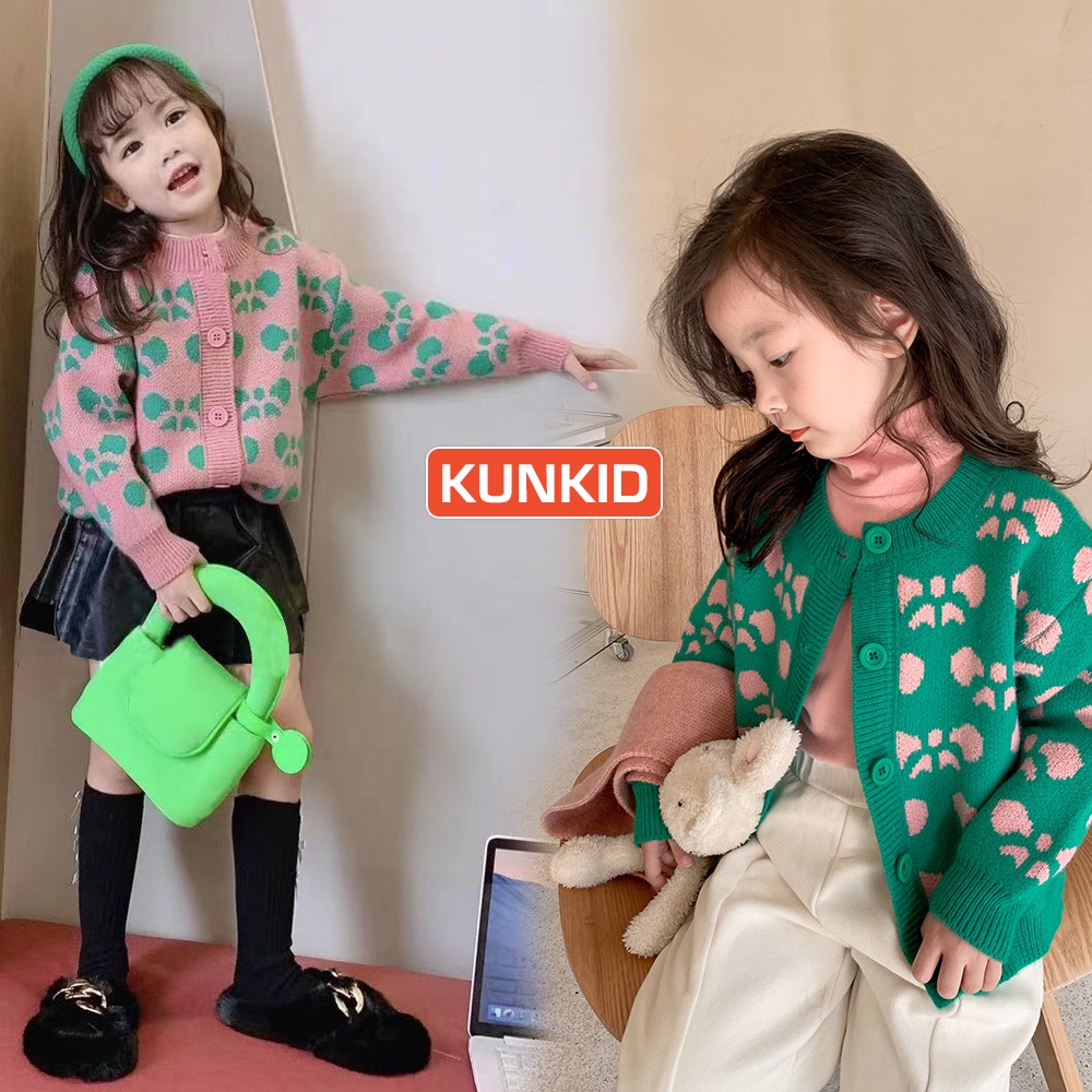 Áo cardigan bé gái - Áo cardigan trẻ em Quảng Châu loại đẹp shop Kunkids