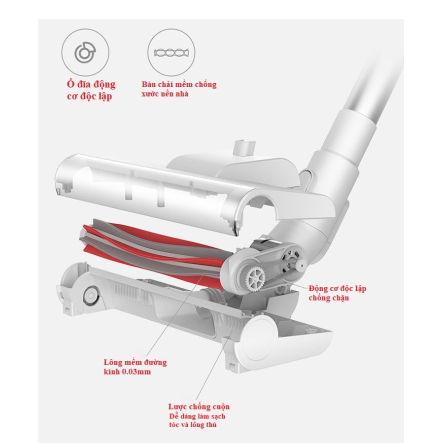 Máy Hút Bụi Cầm Tay Không Dây Deerma VC20 ( Sạc Pin)